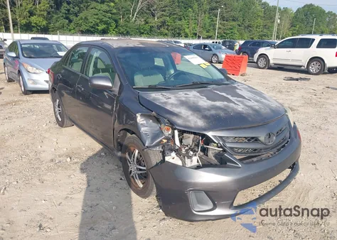 2011 Toyota Corolla Le from USA, damaged, VIN 2T1BU4EE1BC545528